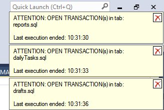 SSMSBoost transactions guard